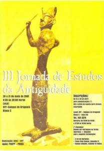 III Jornada de Estudos da Antiguidade      